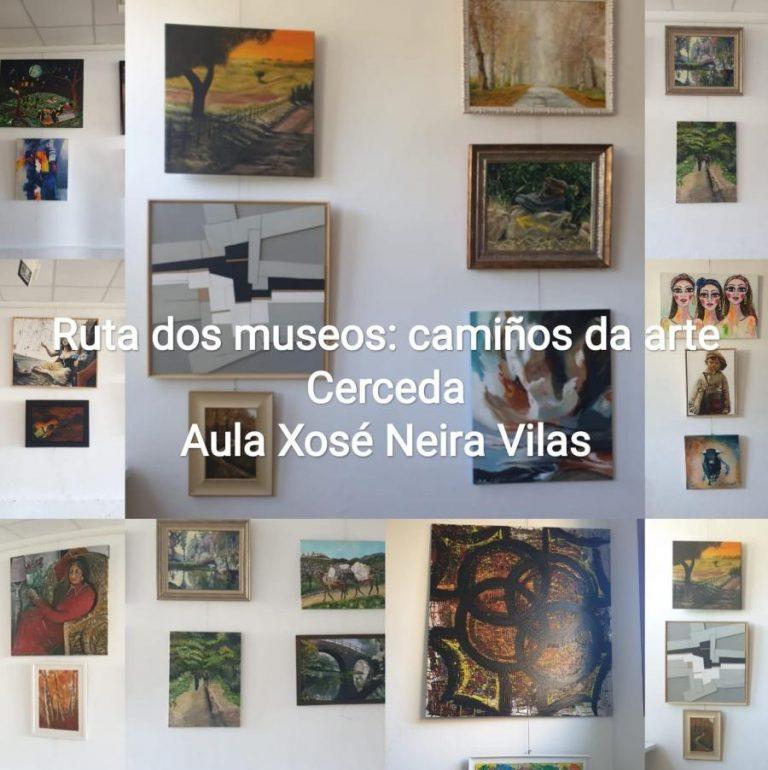 A EXPOSICIÓN ITINERANTE A RUTA DOS MUSEOS: CAMIÑOS DA ARTE CHEGA A CERCEDA